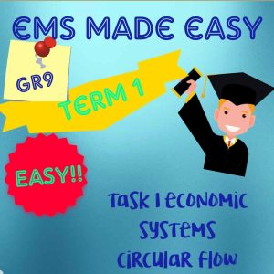 EMS Gr 9 Term 1 Task 1 Economics and Business according to CAPS