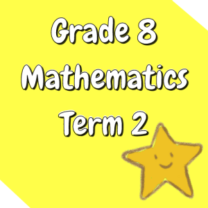 mathematics assignment grade 8 term 2