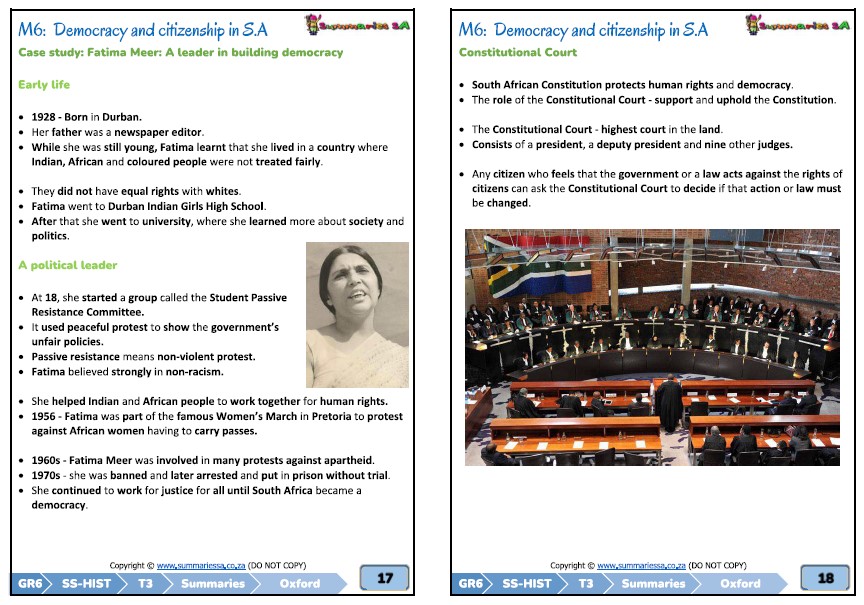 Grade 6 Social Sciences (SS) (Geography & History) Term 3 (Oxford) - Image 12