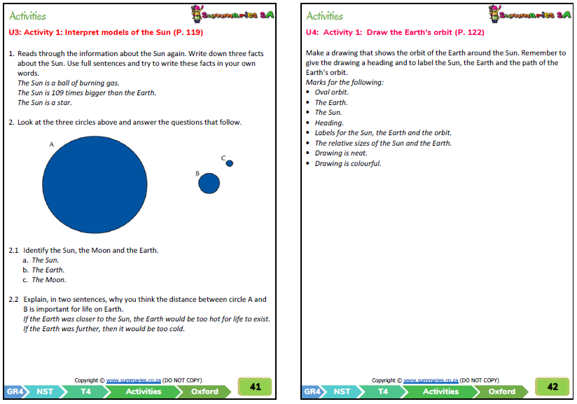 grade 4 natural science technology nst term 4 oxford