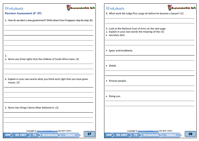 grade 6 social sciences geography history term 3 oxford