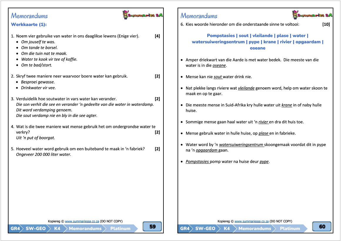 Graad 4 Sosiale Wetenskappe (SW) (Geografie en Geskiedenis) Kwartaal 4 (Platinum) - Image 8