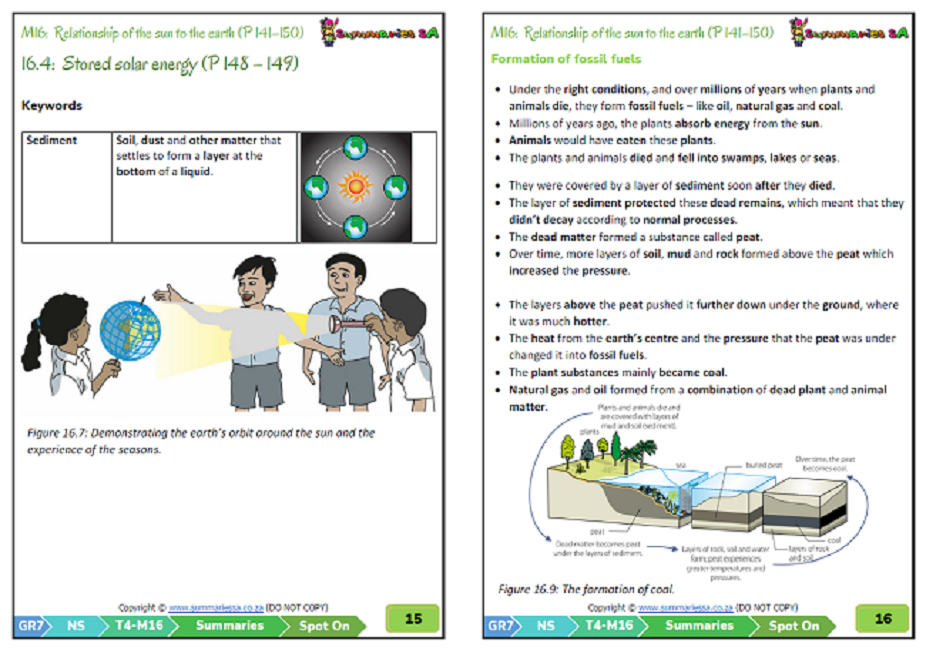 Grade 7 Natural Sciences (NST) Term 4 (Spot On Textbook)  Classroom101