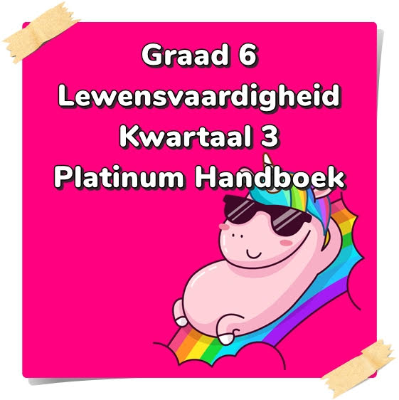 Graad 6 Lewensvaardigheid Kwartaal 3 (LV) (Platinum)