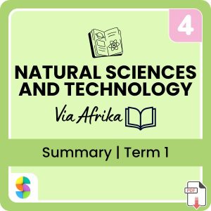 Grade 4 Natural Sciences and Technology Summaries – Term 1 (Via Afrika) (CAPS) | PDF