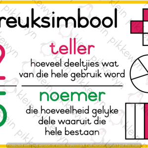 Breuksimbool (wit)