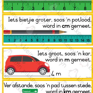 Lengte - Ons meet... (wit)