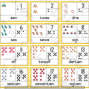 Prent | Nommer | Naam | Kolle 1-20
