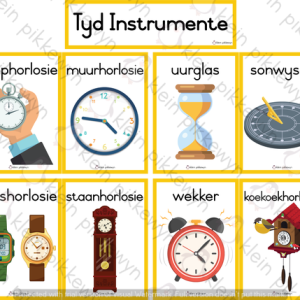 Tyd Instrumente (wit)