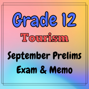 tourism grade 12 guidelines