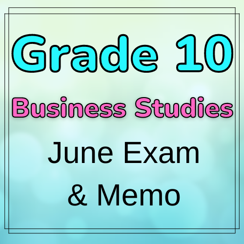 business studies presentation grade 10 memorandum term 3