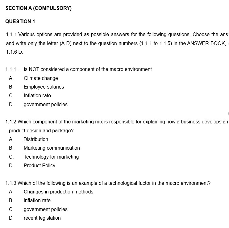 memo business studies grade 11 essays 2017