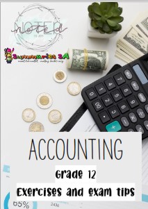 Grade 12 Accounting Exercises and Past Papers - Image 3