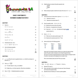 grade 11 mathematics assignment memorandum 2023