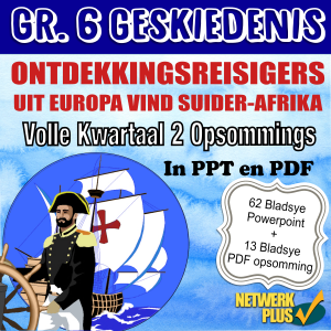 GR. 6 GESKIEDENIS KWARTAAL 2 OPSOMMINGS IN POWERPOINT EN PDF