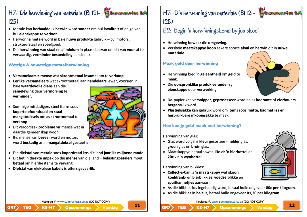 Graad 7 Tegnologie (TEG) Kwartaal 3 (Vandag) - Opsommings - Image 3