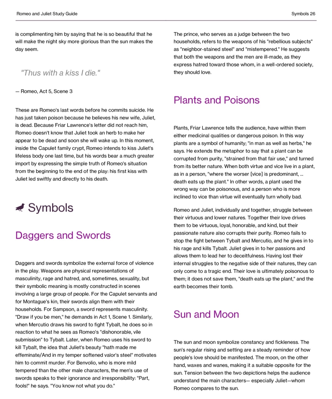 Romeo and Juliet Study Guide - Image 4