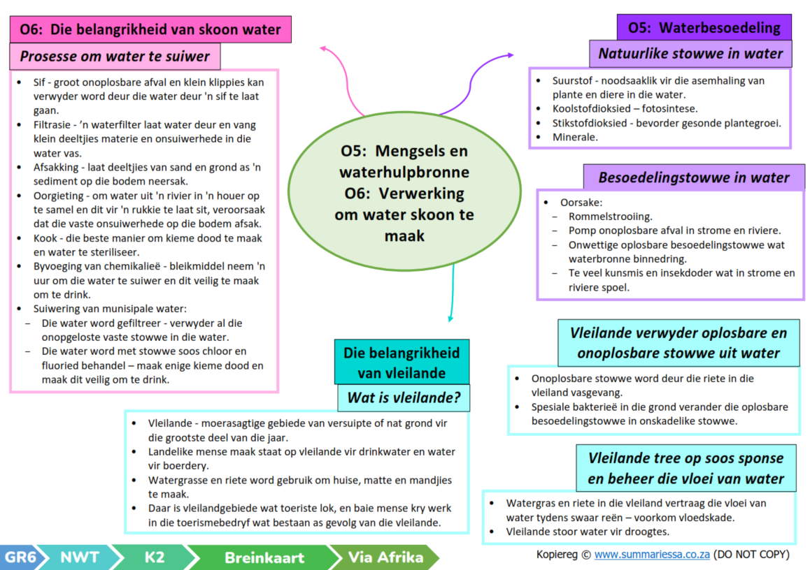Graad 6 Natuurwetenskappe en Tegnologie (NWT) Kwartaal 2 (Via Afrika) - Opsommings - Image 4