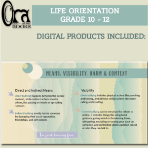 Life Orientation - Grade 10-12 - Bullying - Image 3