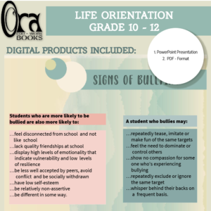 Life Orientation - Grade 10-12 - Bullying - Image 2