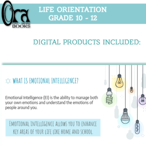 Life Orientation - Grade 10-12 - Self-Awareness - Emotional Intelligence - Image 3