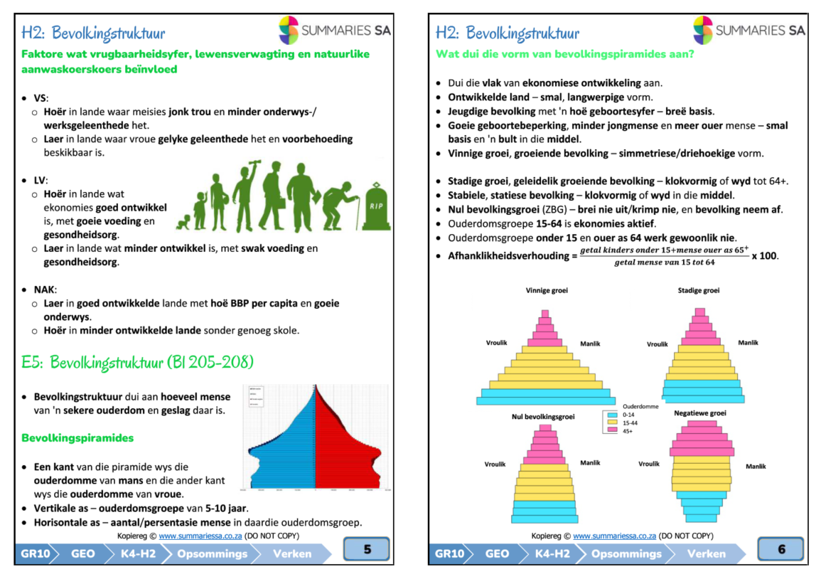 Graad 10 Geografie Opsommings Kwartaal 3 - Verken - Image 4