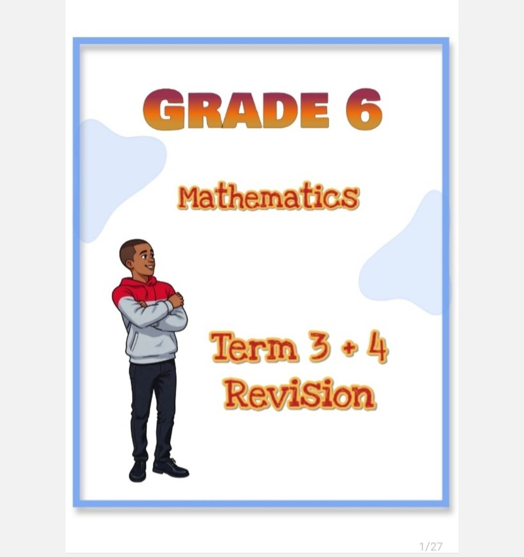 Grade 6 Mathematics Term 3 +4