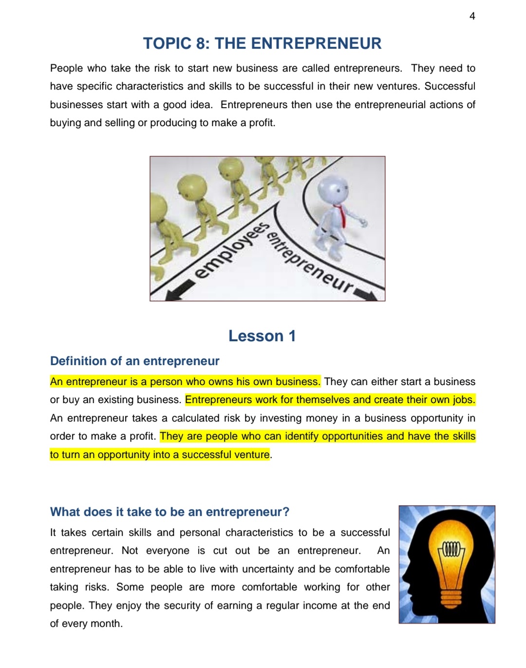 Grade 7 Economics and Management Sciences Summary (Term 3 + 4) - Image 5