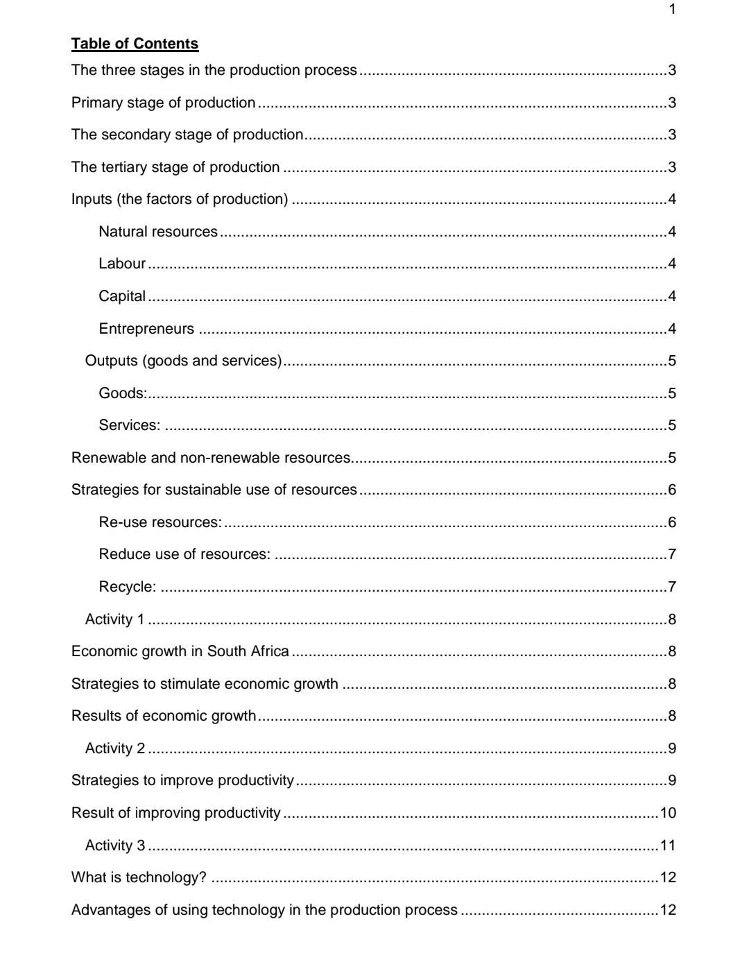 Grade 7 Economics and Management Sciences Summary (Term 3 + 4) - Image 6