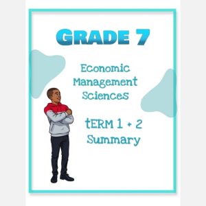 Grade 7 Economics and Management Sciences Summary (Term 1 + 2)