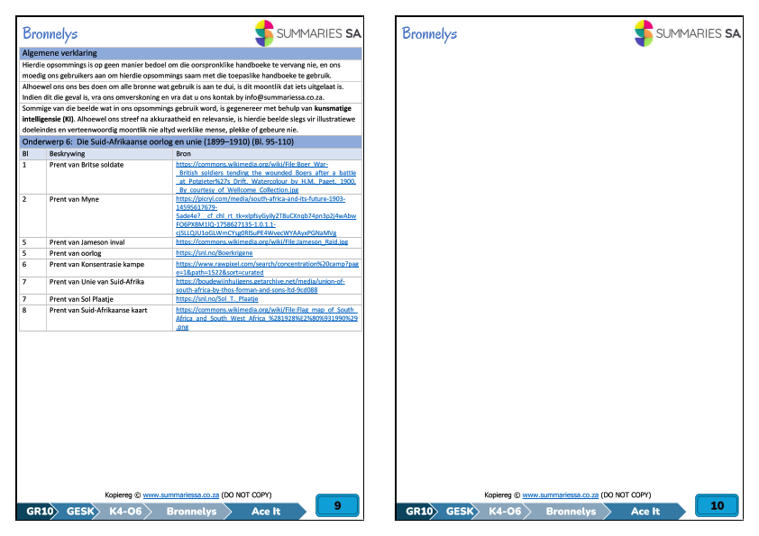 Graad 10 Geskiedenis Kwartaal 4 (Ace It) Opsommings - Image 4