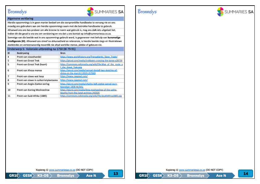 Graad 10 Geskiedenis Kwartaal 3 (Ace It) Opsommings - Image 4