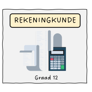 Graad 12_Rekeningkunde Oefeninge + Eksamen ontledings