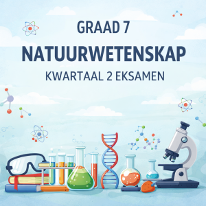 NATUURWETENSKAP GRAAD 7 KWARTAAL 2 EKSAMEN & MEMO