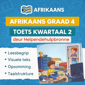 Afrikaans Huistaal Graad 4 Kwartaal 2 Eksamen en memo
