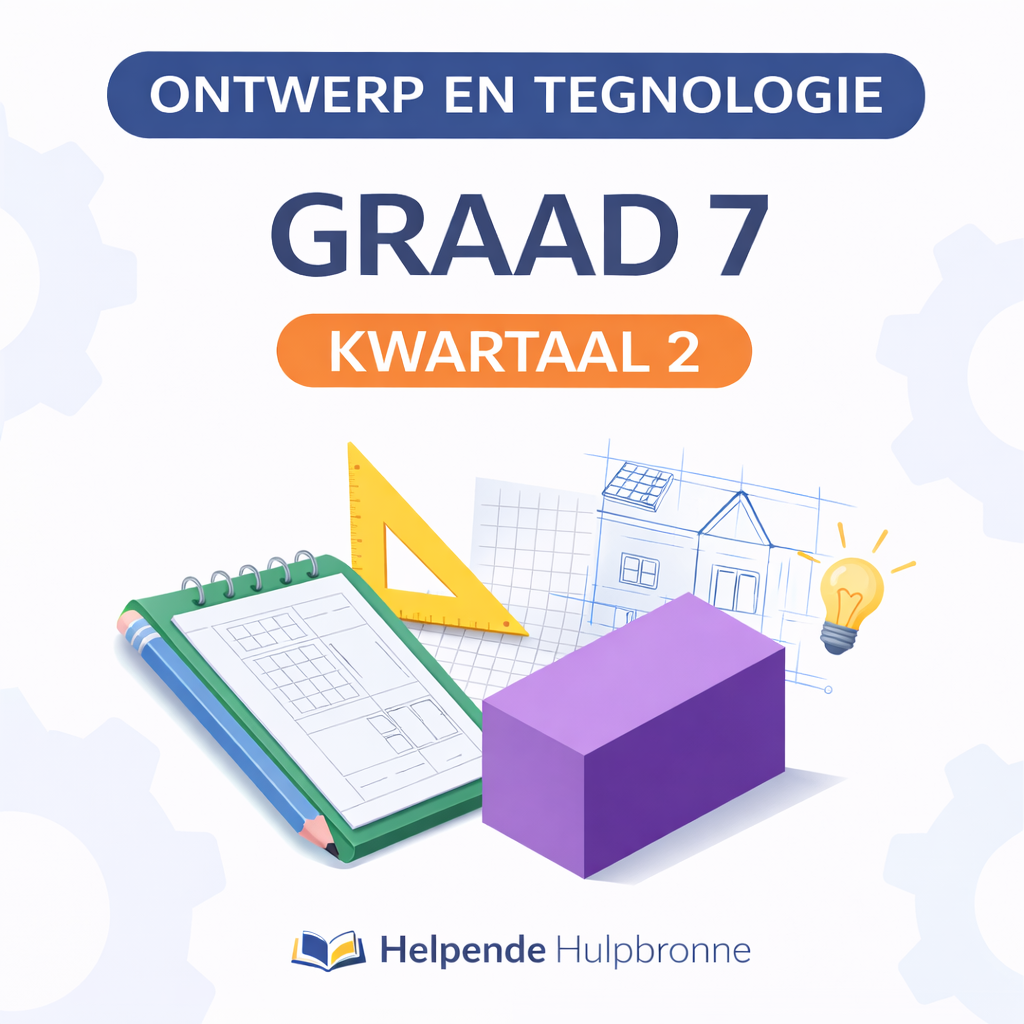 Tegnologie Graad 7 Kwartaal 2 Toets/Eksamen en memo