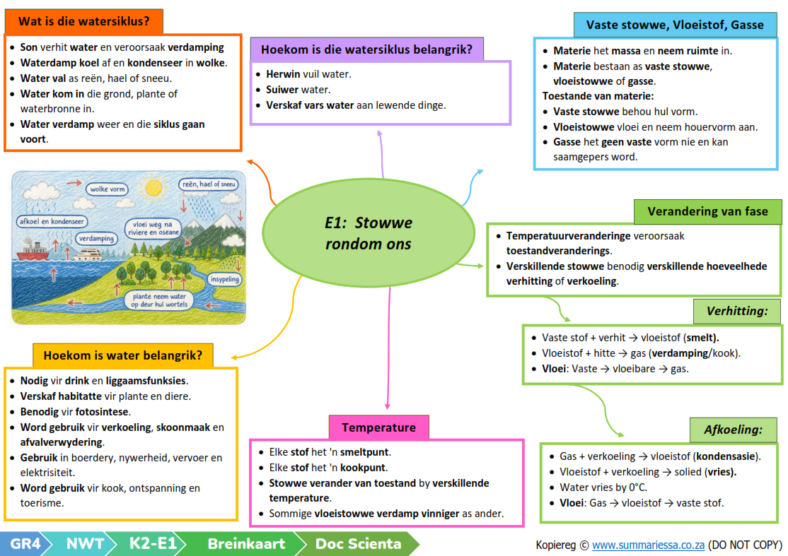 Graad 4 Natuurwetenskappe en Tegnologie (NWT) Opsommings - Kwartaal 2 (Doc Scientia) - Image 4