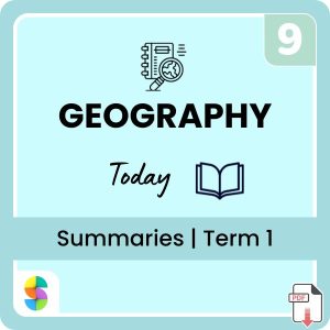 Grade 9 Geography Summaries – Term 1 (Today) (CAPS) | PDF