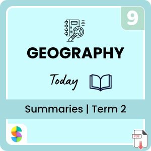 Grade 9 Geography Summaries – Term 2 (Today) (CAPS) | PDF