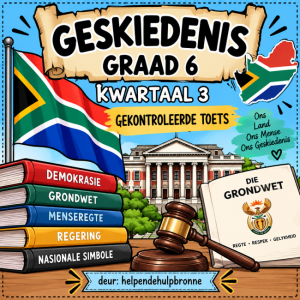 Geskiedenis Graad 6 – Kwartaal 3: Gekontroleerde Toets en Memo