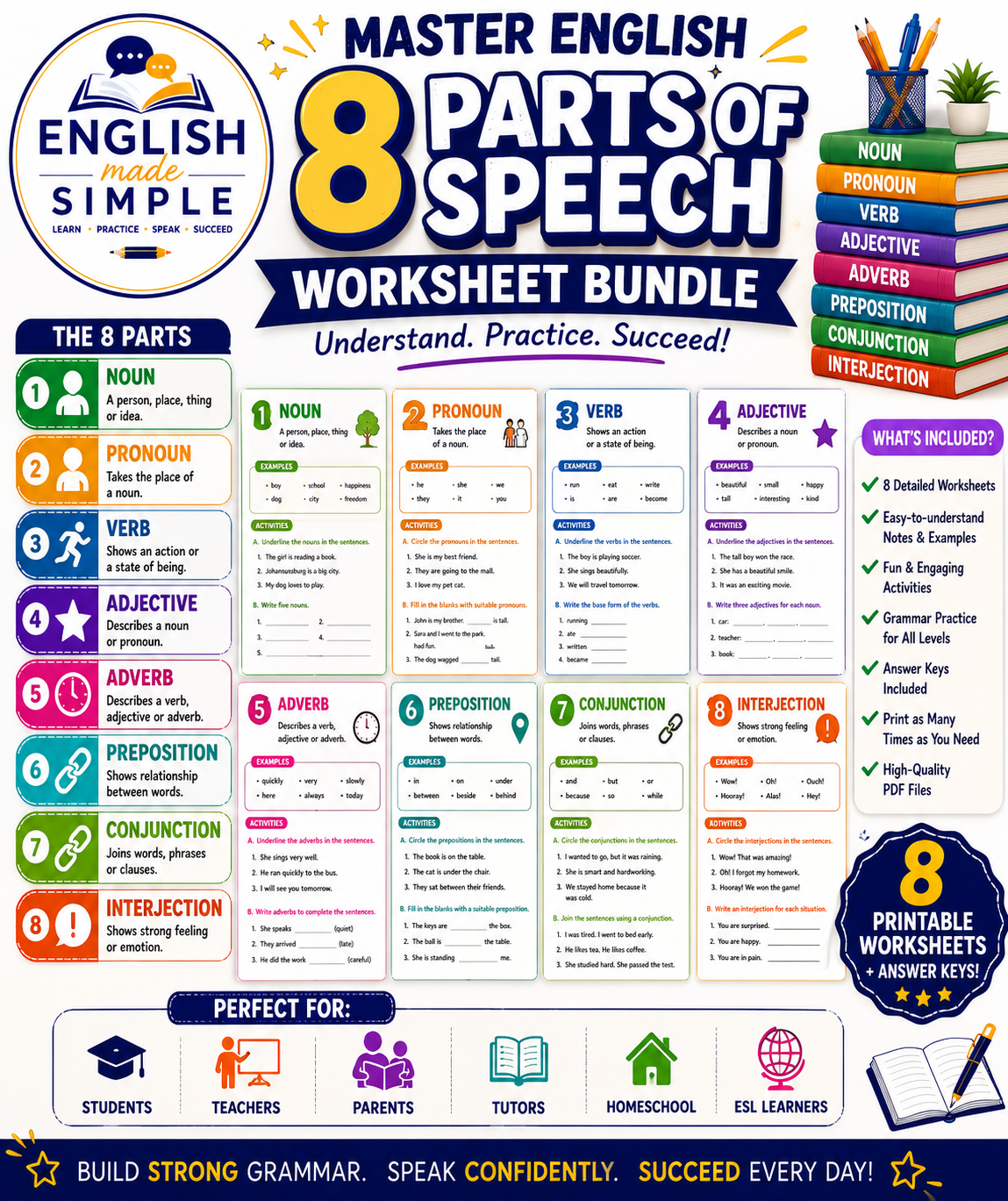 PARTS OF SPEECH BUNDLES