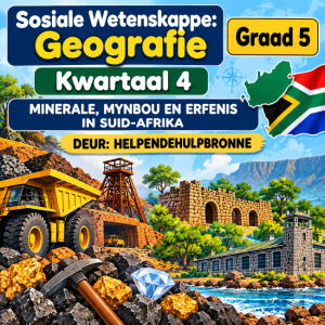 Graad-5 Geografie Kwartaal 4 Eksamen memo en studiegids