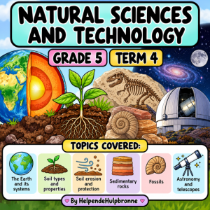 Grade 5 Natural Sciences and Technology – Term 4 Examination, Memo & Study Guide